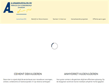 Tablet Screenshot of lenarduzzi-vloeren.nl